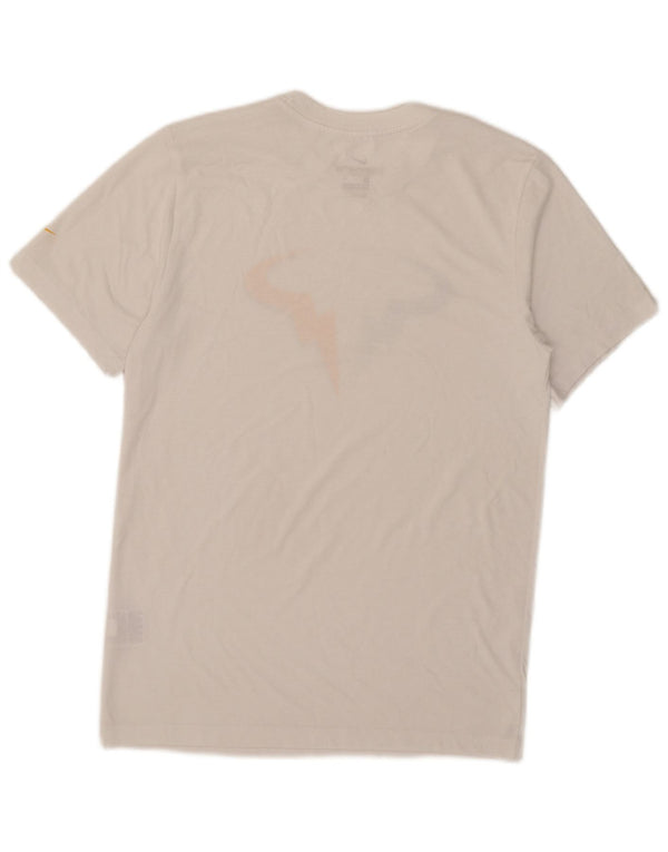Ανδρικό T-Shirt Nike με γραφικό Dri Fit, μικρό λευκό πολυεστέρα