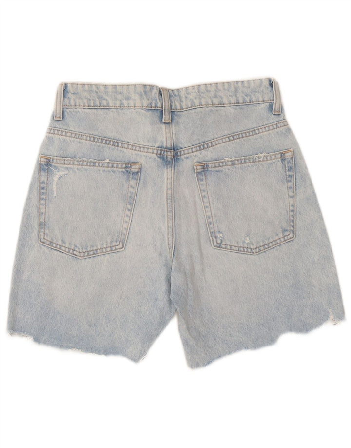 Zara Γυναικείο τζιν σορτς EU 36 XS W26 Μπλε βαμβακερό συνονθύλευμα
