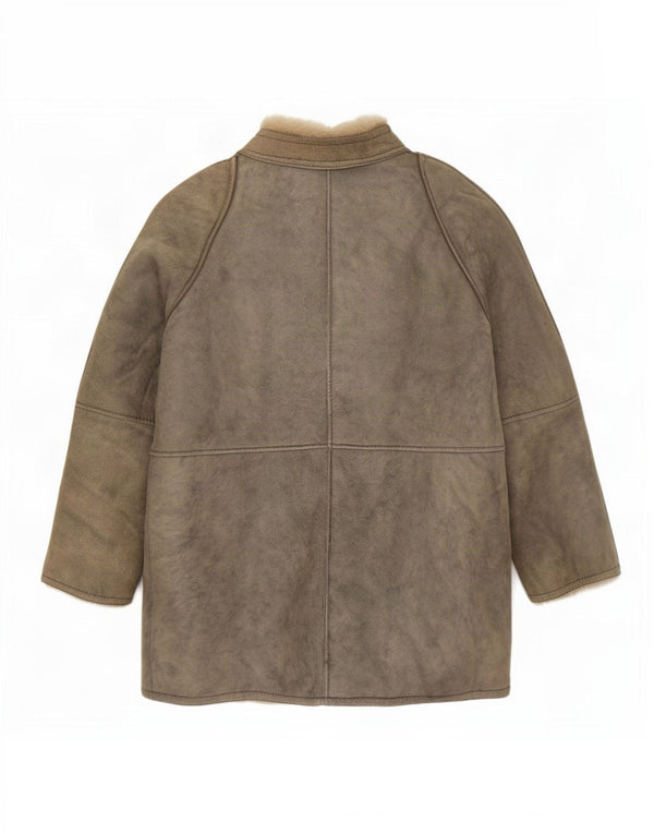 Vintage Γυναικείο Shearling Jacket IT 46 Large Grey
