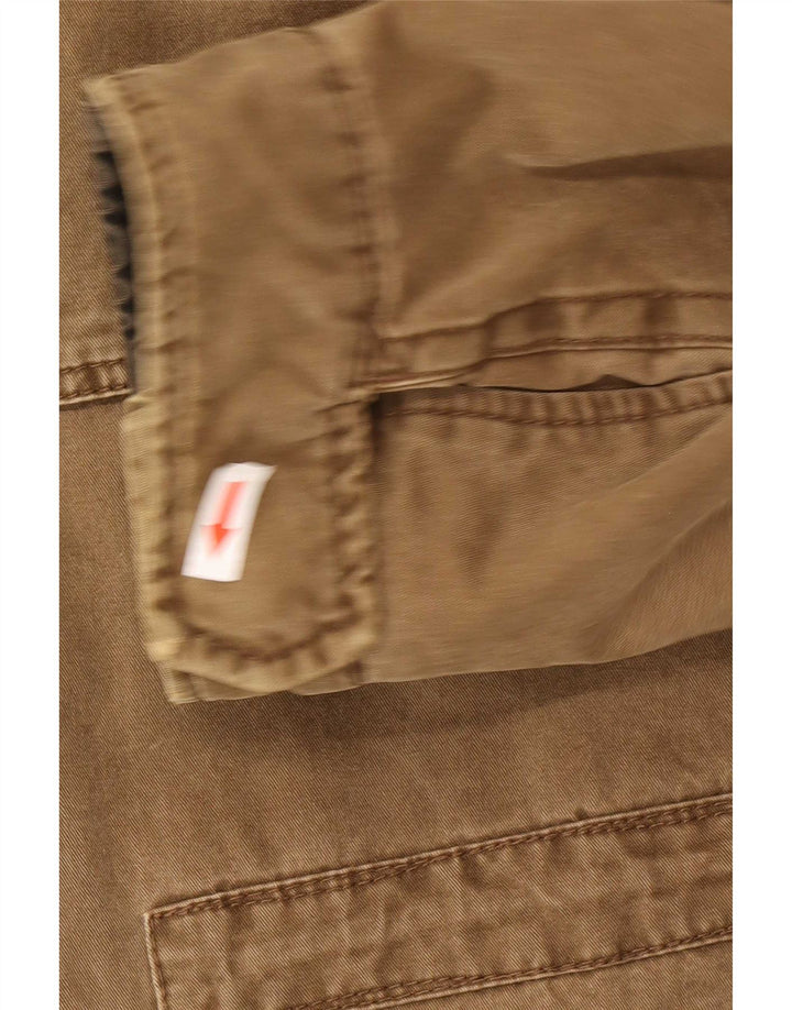 Camel Active Ανδρικό Military Jacket IT 56 3XL Καφέ Βαμβακερό