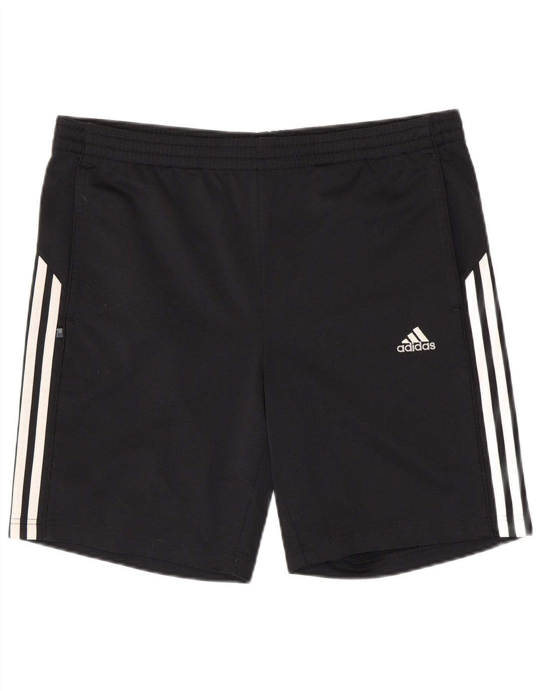 Ανδρικό αθλητικό σορτς ADIDAS μεγάλο μαύρο πολυεστέρα