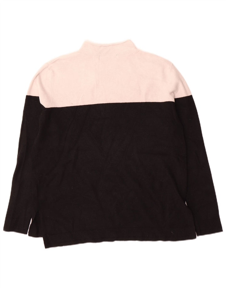 Marks & Spencer Γυναικείο πουλόβερ με λαιμό χελώνα UK 12 Medium Black