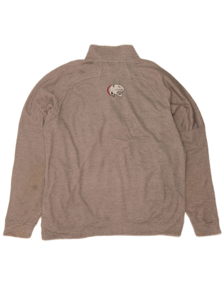Ανδρικό φούτερ με φερμουάρ ADIDAS Jumper XL Grey Polyester