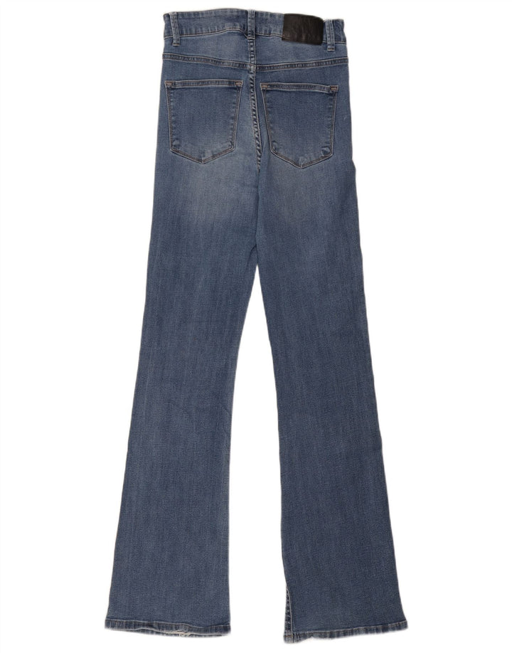 Dkny Γυναικείο τζιν με φλάντζα W27 L31 Μπλε βαμβακερό