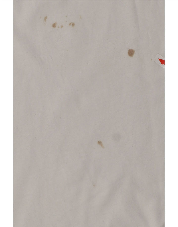 Ανδρικό T-Shirt Champion Top Large White ριγέ βαμβακερό
