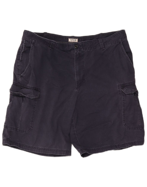 Izod Ανδρικό σορτς Cargo W38 XL Navy Blue Cotton