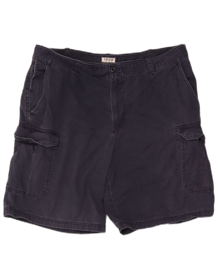 Izod Ανδρικό σορτς Cargo W38 XL Navy Blue Cotton