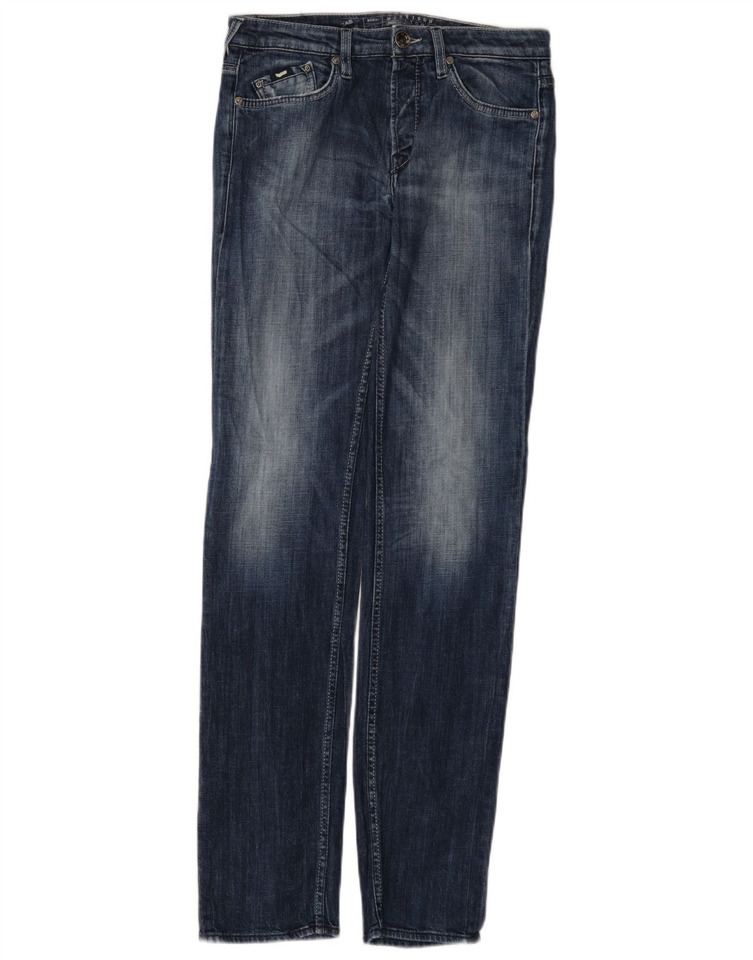 Gas Γυναικείο Slim Jeans W30 L34 Μπλε Βαμβακερό
