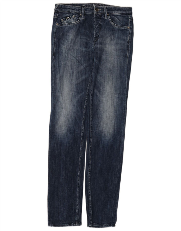 Gas Γυναικείο Slim Jeans W30 L34 Μπλε Βαμβακερό