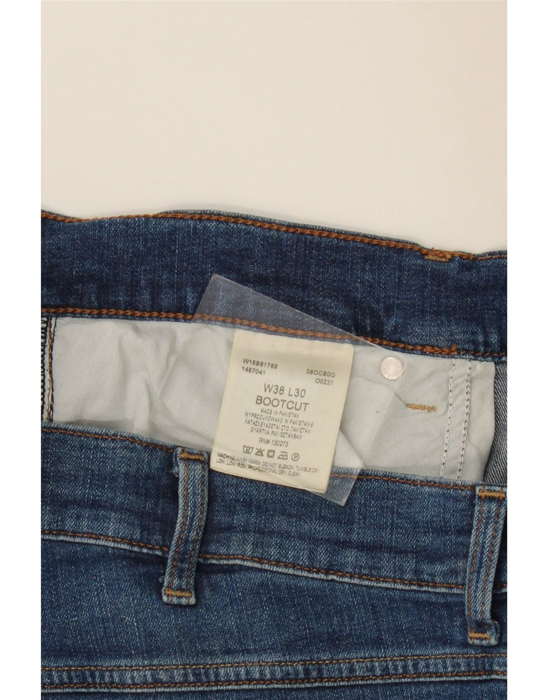 Ανδρικό τζιν WRANGLER Bootcut W38 L30 Μπλε βαμβακερό