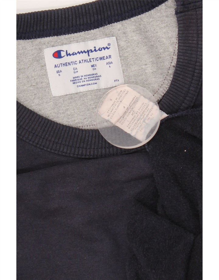 Ανδρικό φούτερ Champion Jumper Small Navy Blue Cotton