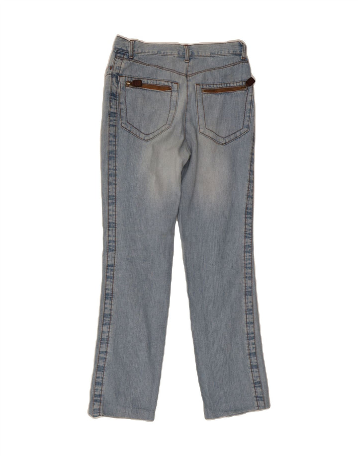 FENDI Womens Straight Jeans W26 L29 Blue Cotton Vintage Fendi and Second-Hand Fendi from Messina Hembry 