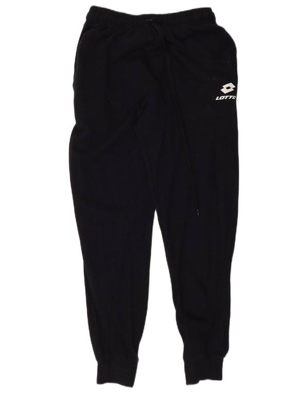 Γυναικεία αθλητική φόρμα Lotto Παντελόνι Joggers UK 16 Large Navy Blue Cotton