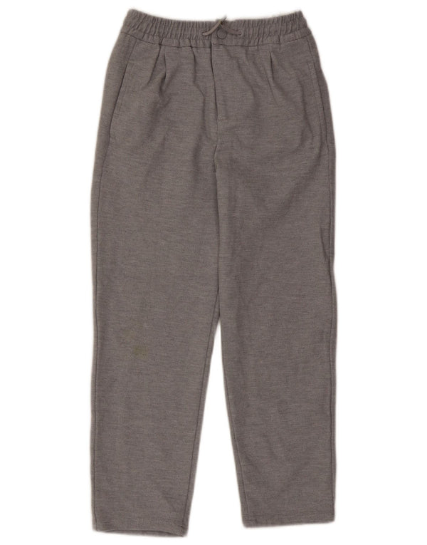 Zara Boys Straight παντελόνι Chino 11-12 ετών W24 L24 Grey Polyester