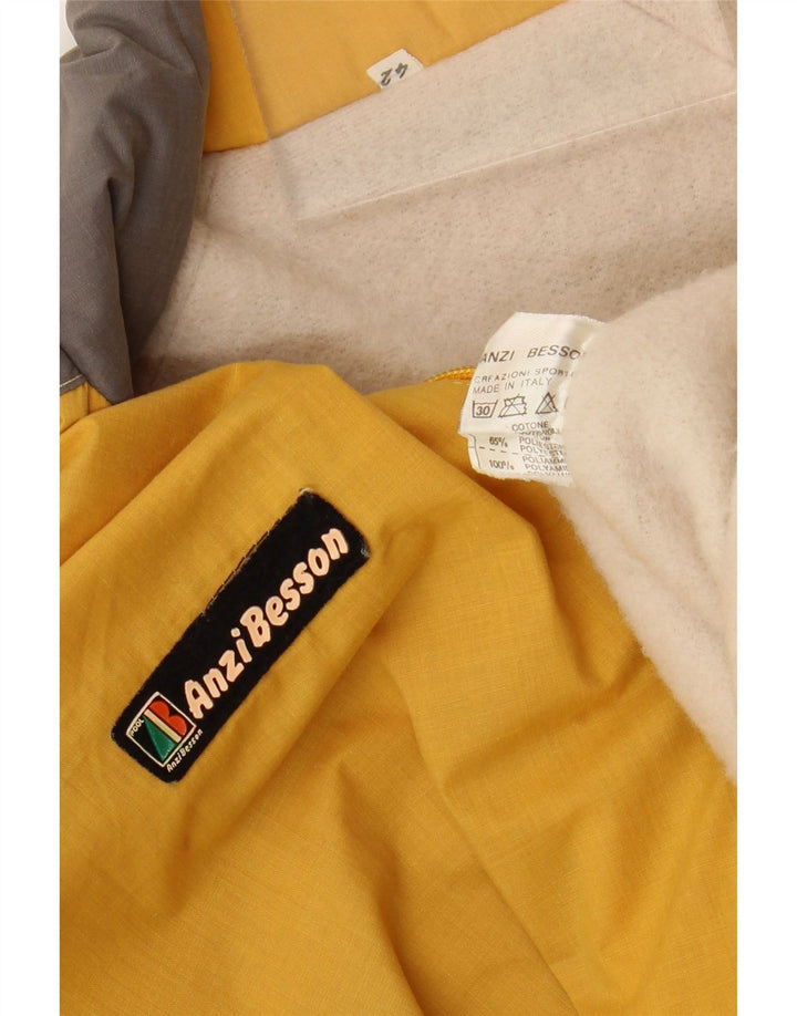 Anzi Besson Γυναικείο Αντιανεμικό Μπουφάν IT 42 Medium Yellow Colourblock
