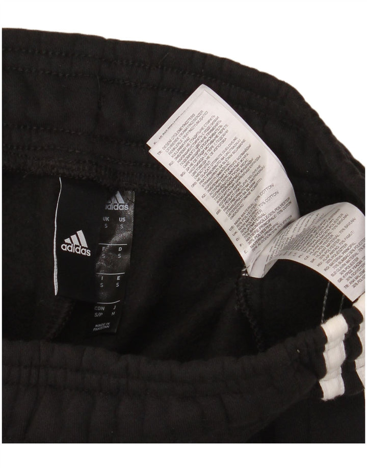 Ανδρική φόρμα ADIDAS Παντελόνι Joggers Μικρό μαύρο βαμβακερό