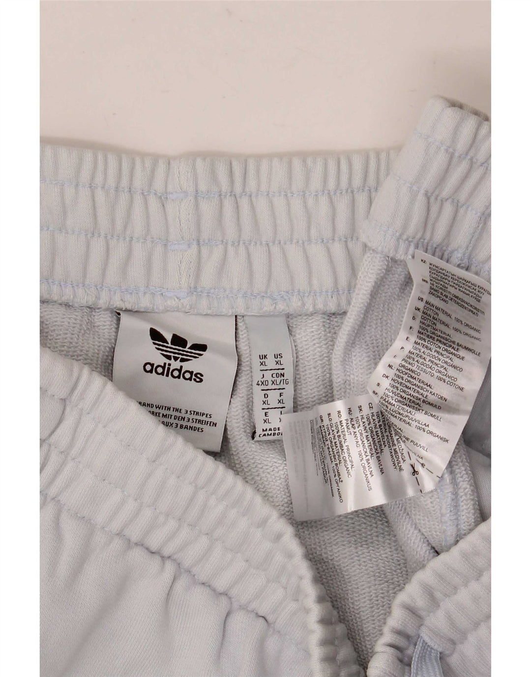 Ανδρικό αθλητικό σορτς Adidas XL μπλε βαμβακερό