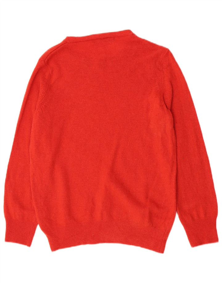 Marks & Spencer Γυναικείο πουλόβερ με λαιμόκαυστο UK 12 Medium Orange