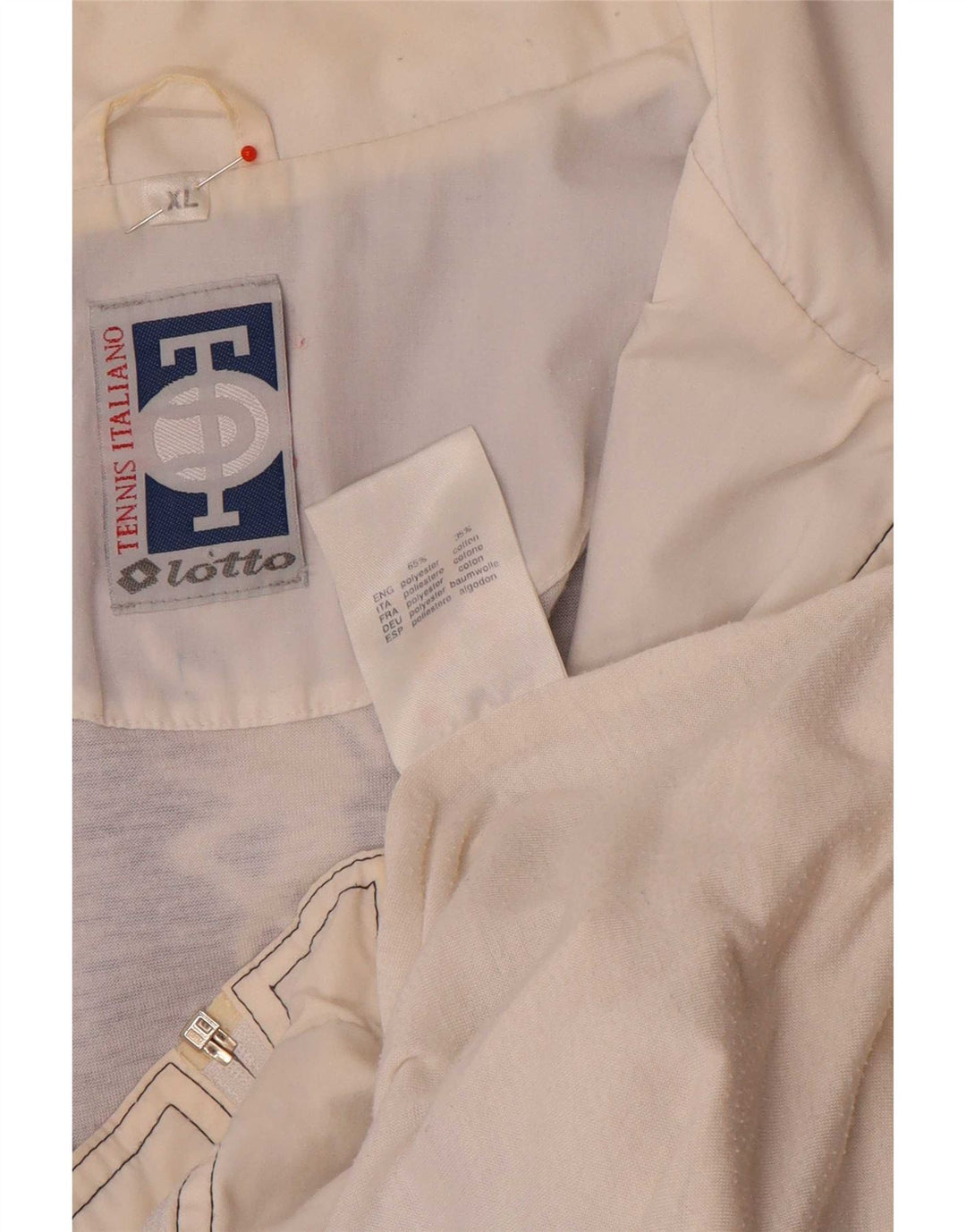 Ανδρική φόρμα Lotto Graphic Top Jacket XL Blue Colourblock Polyester