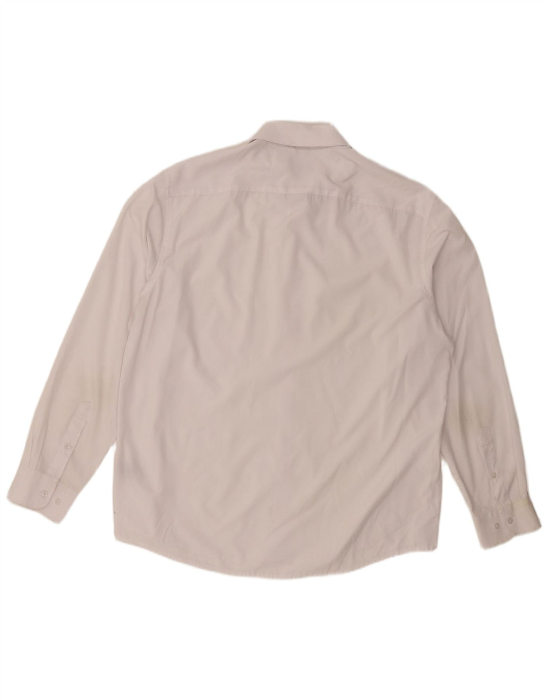 Ανδρικό πουκάμισο Nautica Slim Fit Size 17 1/2 XL Λευκό Πολυεστέρας