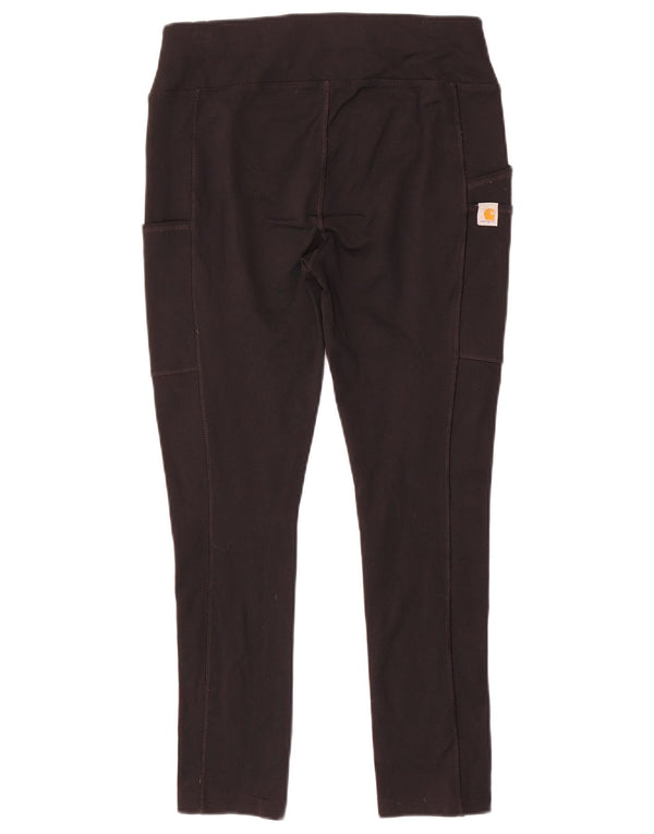 Carhartt Γυναικεία Εφαρμοσμένα Κολάν UK 6 XS Μαύρο Πολυεστέρας