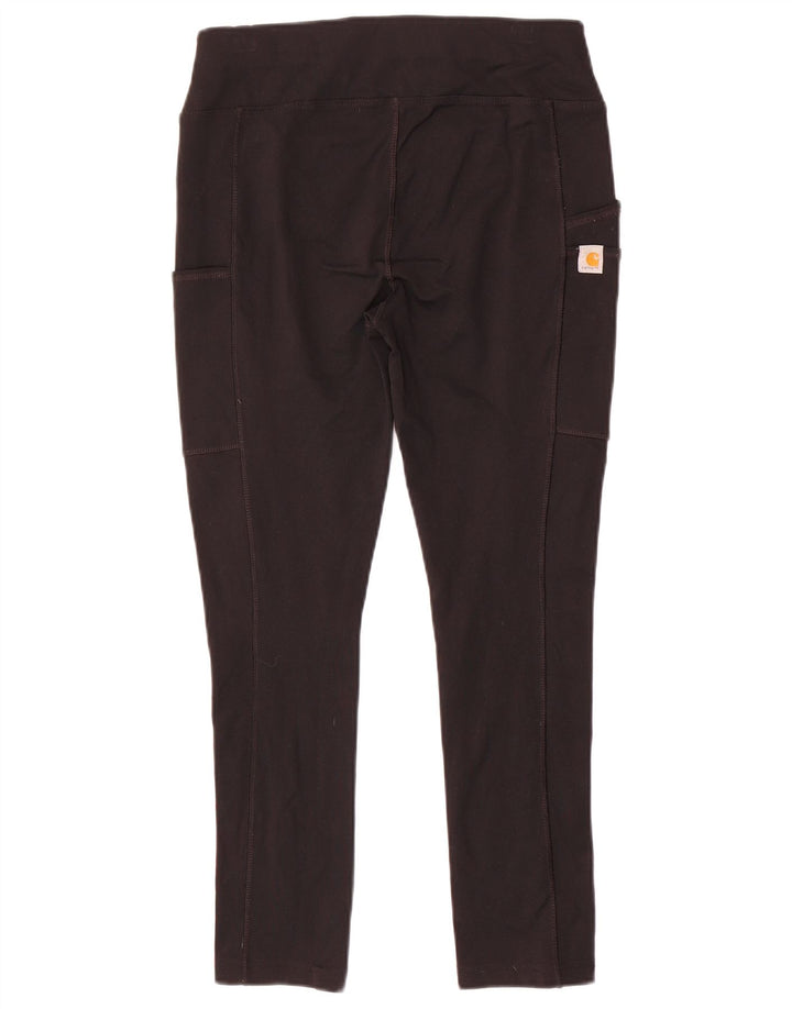 Carhartt Γυναικεία Εφαρμοσμένα Κολάν UK 6 XS Μαύρο Πολυεστέρας