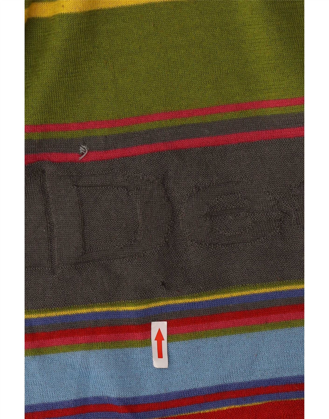 Ανδρικό πουλόβερ Desigual Graphic Crew Neck Jumper Medium πολύχρωμο ριγέ