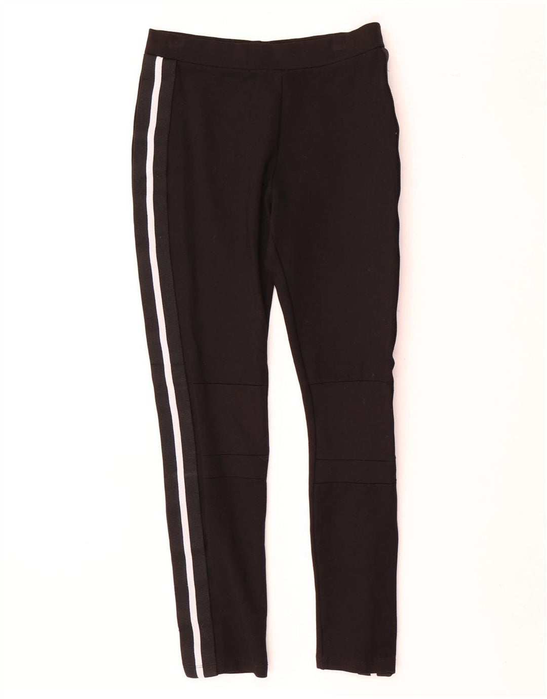 Zara Γυναικείο Κολάν UK 12 Medium Μαύρο ριγέ