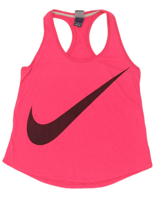 Γυναικείο γιλέκο γραφικών Nike Top UK 12 Medium Pink