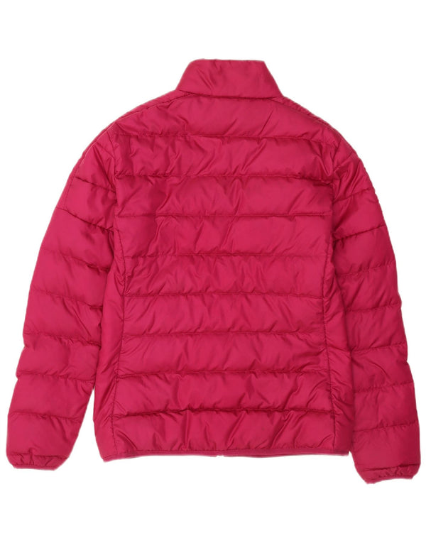 Adidas Γυναικείο μπουφάν με επένδυση UK 8/10 Small Pink Polyester