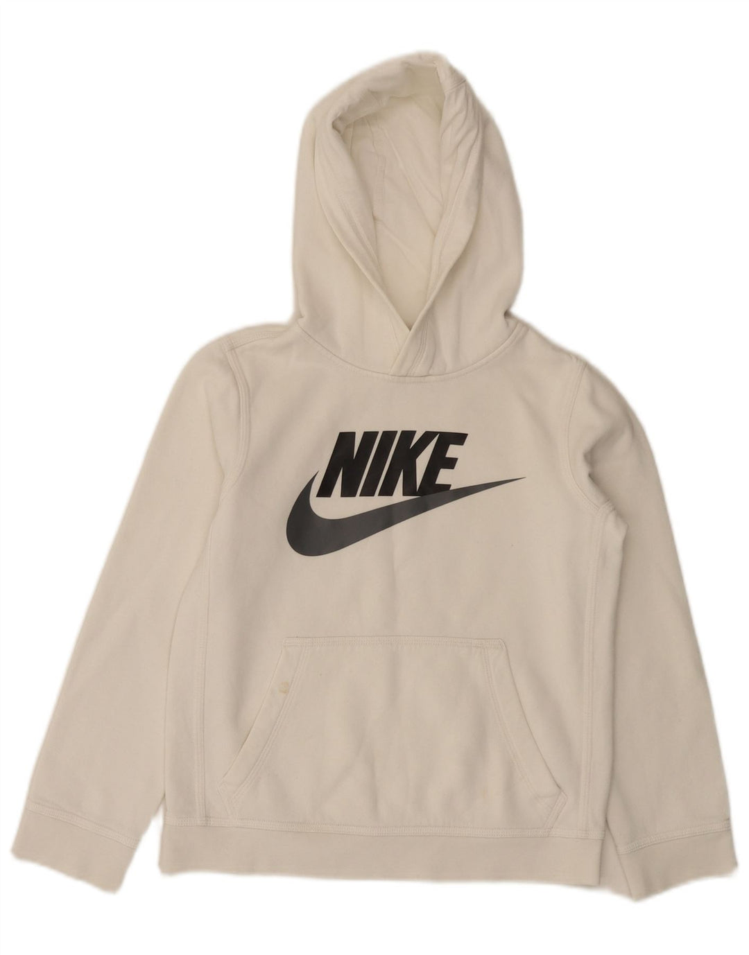 NIKE Boys Graphic Standard Fit Jumper με κουκούλα 10-11 ετών Μεσαίο λευκό
