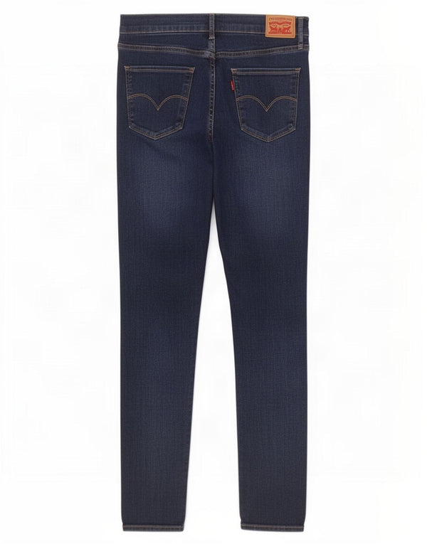 Levi's Womens 311 Shaping Skinny Jeans W30 L32 Navy Blue