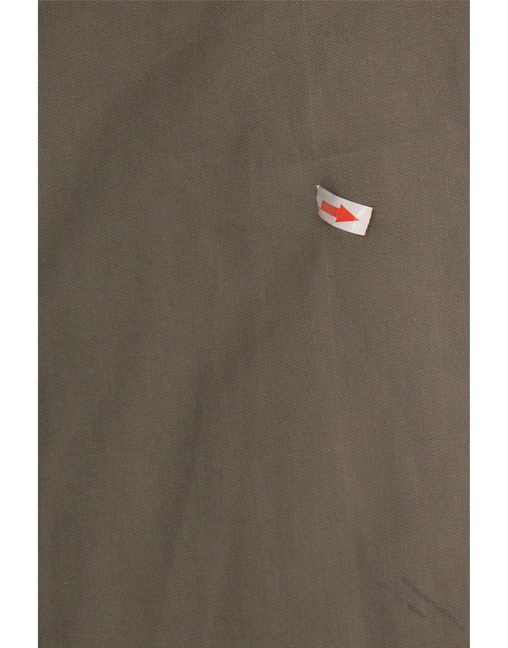 Marks & Spencer Ανδρικό παντελόνι με καρφίτσα W38 L33 Khaki Polyester