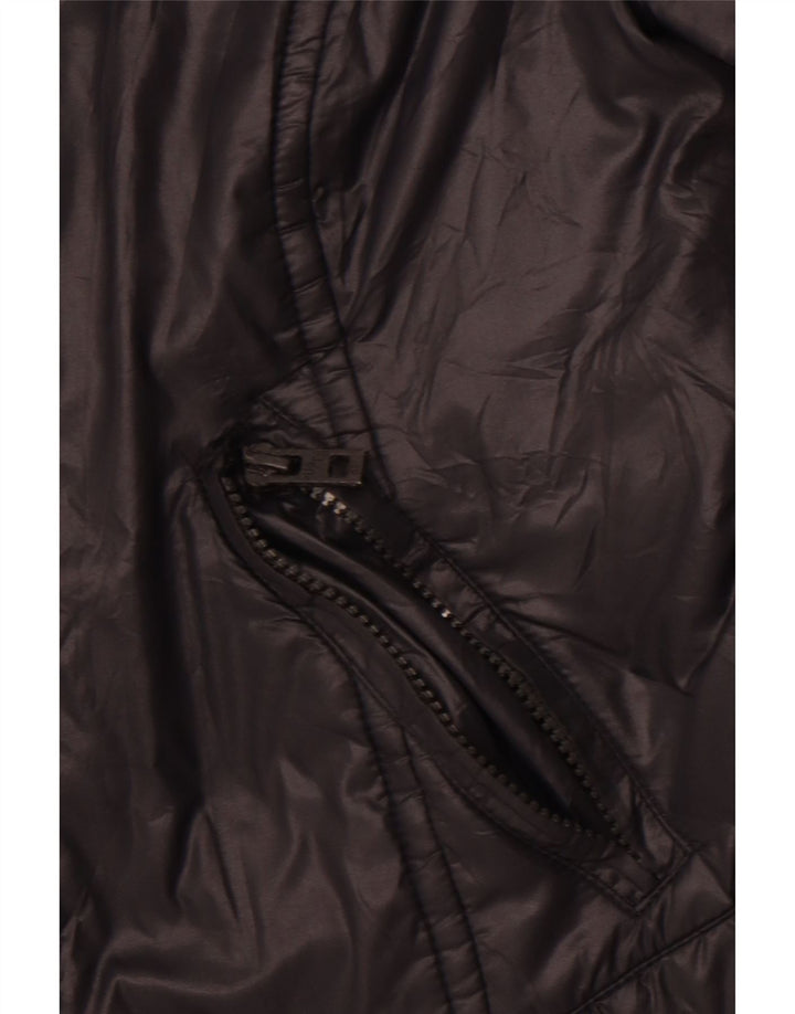 Γυναικείο Μπουφάν SUPERDRY Crop Windbreaker UK 12 Medium Black Nylon