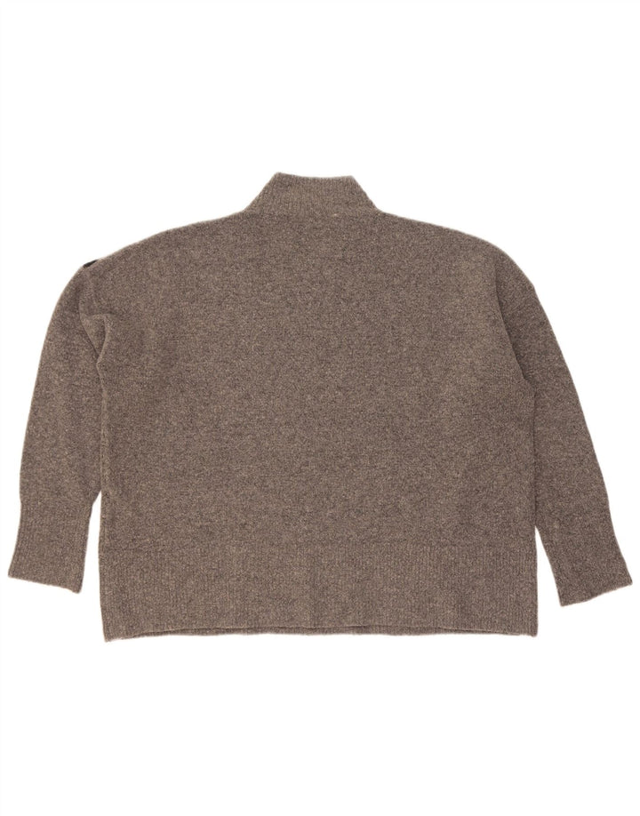 Marks & Spencer Γυναικείο πουλόβερ με λαιμό χελώνα UK 18 XL Γκρι