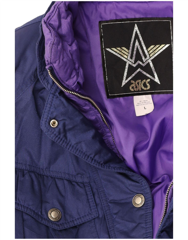 Γυναικεία φόρμα σκι ASICS UK 16 Large Navy Blue