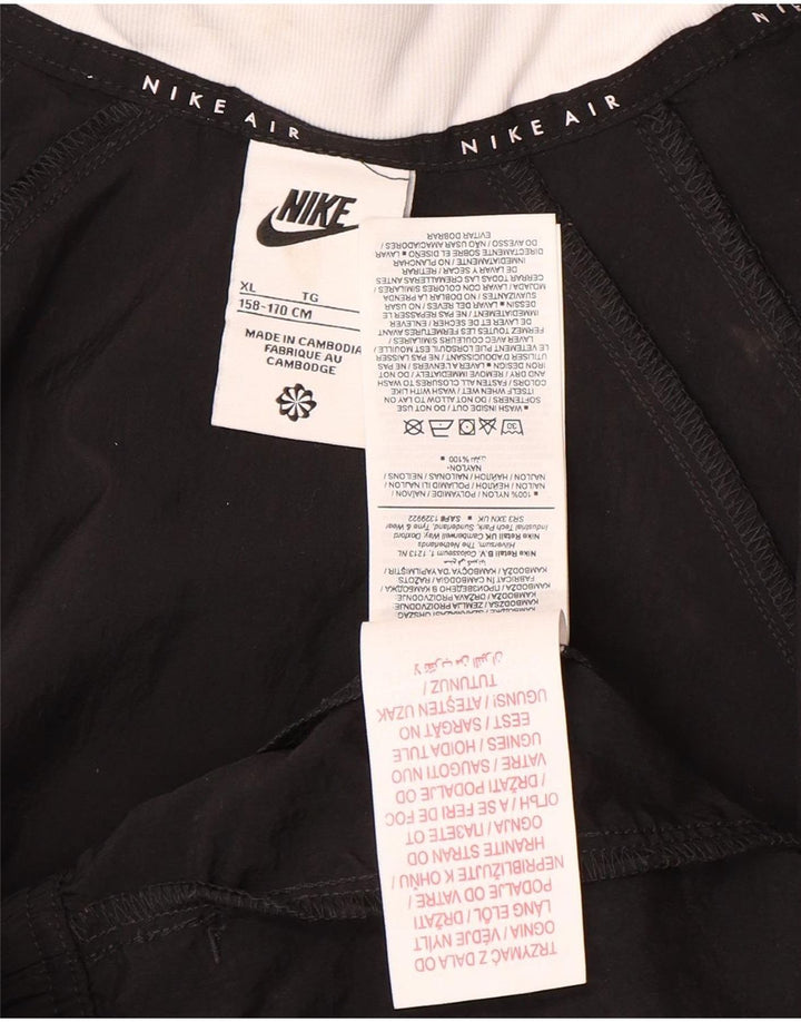Μπουφάν Nike Boys Graphic αθλητική φόρμα 13-14 ετών XL μαύρο νάιλον
