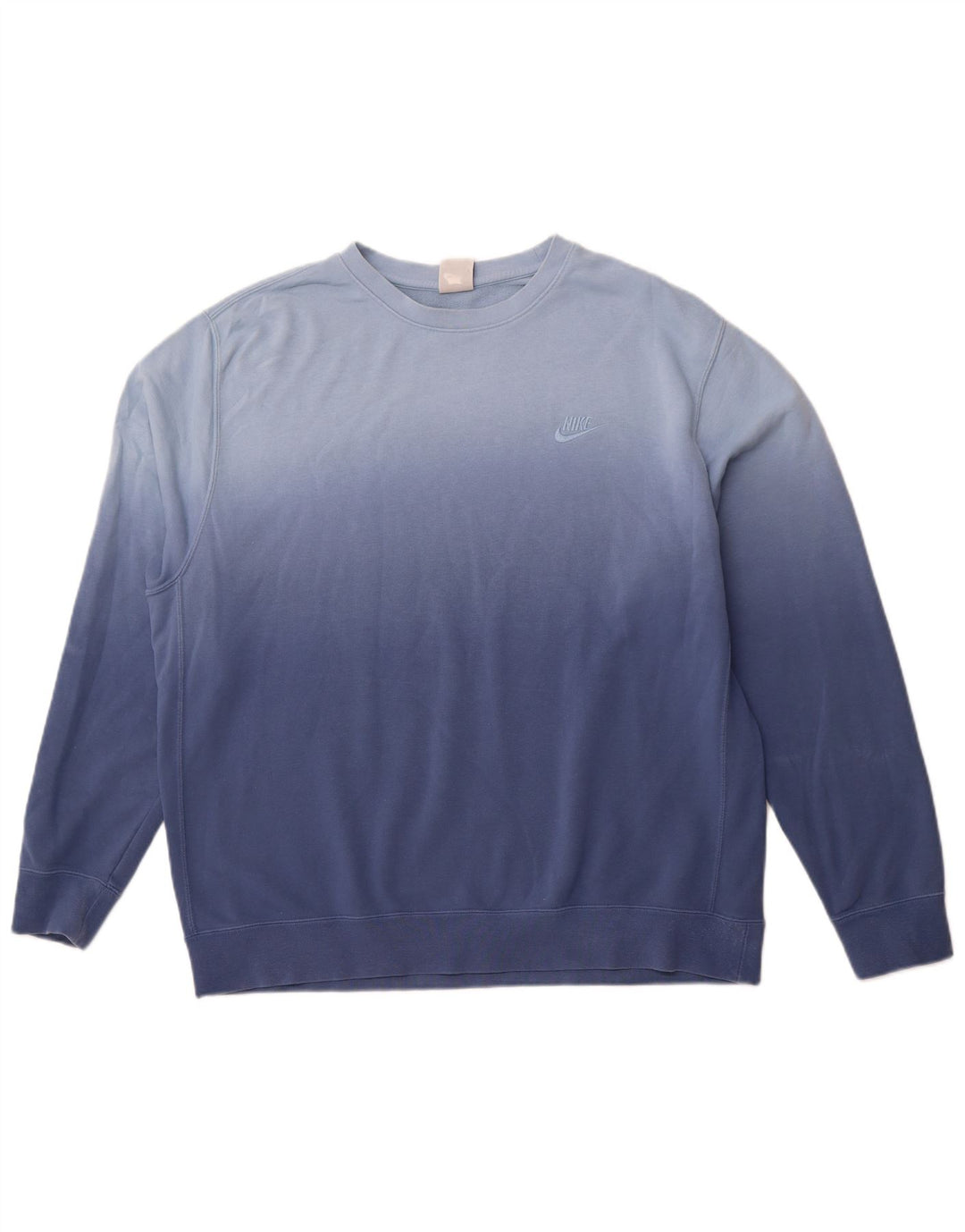 Ανδρικό φούτερ NIKE Jumper XL Blue Colourblock Βαμβακερό