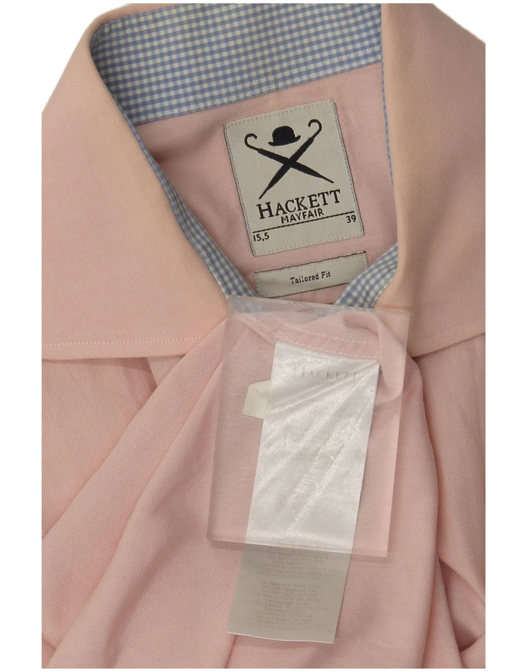 Ανδρικό επίσημο πουκάμισο Hackett Tailored Fit Μέγεθος 15 39 Μεσαίο ροζ βαμβακερό