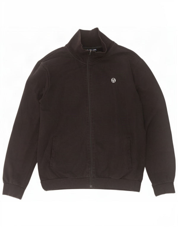 Ανδρική φόρμα Sergio Tacchini Top Jacket 2XL Μαύρο βαμβακερό