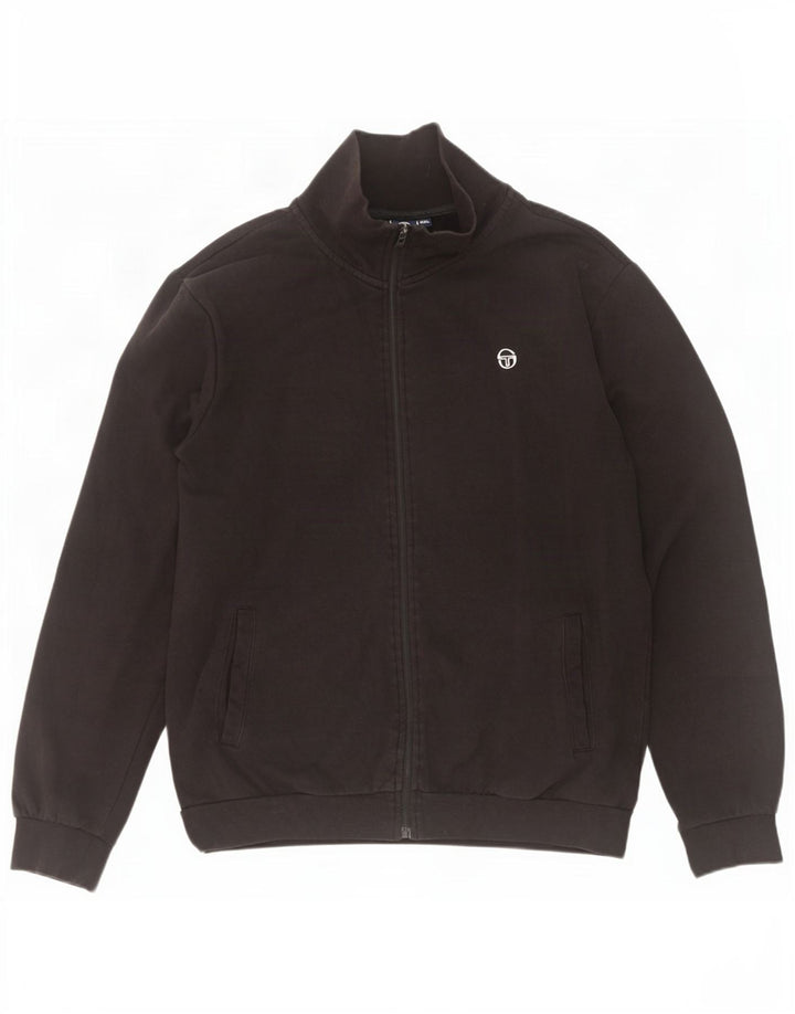 Ανδρική φόρμα Sergio Tacchini Top Jacket 2XL Μαύρο βαμβακερό