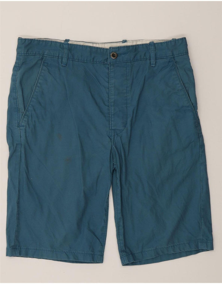 Γυναικείο σορτς Chino LEVI'S W32 μεγάλο μπλε βαμβακερό