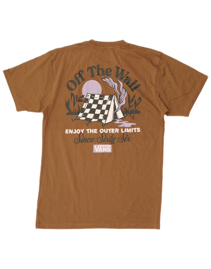 Ανδρικό T-Shirt Vans Classic Fit Top μεσαίο μπεζ βαμβακερό