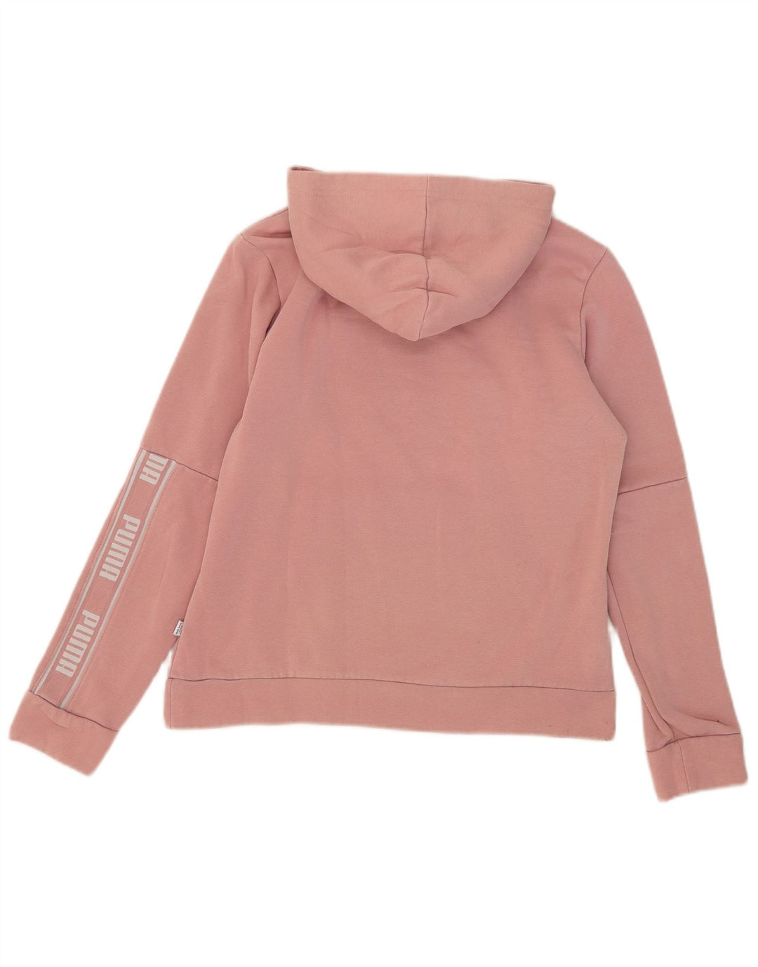 Puma Γυναικείο Γραφικό Hoodie Jumper UK 14 Medium Pink