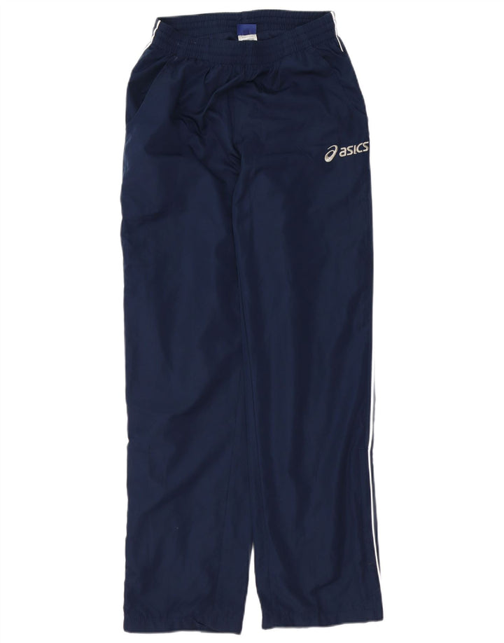Ανδρικό παντελόνι Windbreaker Asics XS Navy Blue Polyester Sports