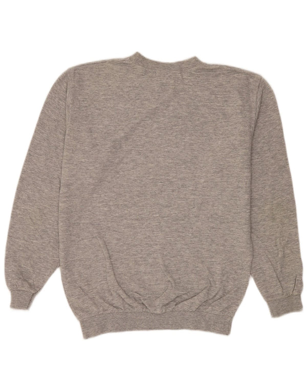 Ανδρικό φούτερ Wrangler Jumper από βαμβακερό μικρό γκρι χρώμα