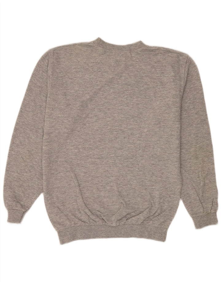 Ανδρικό φούτερ Wrangler Jumper από βαμβακερό μικρό γκρι χρώμα