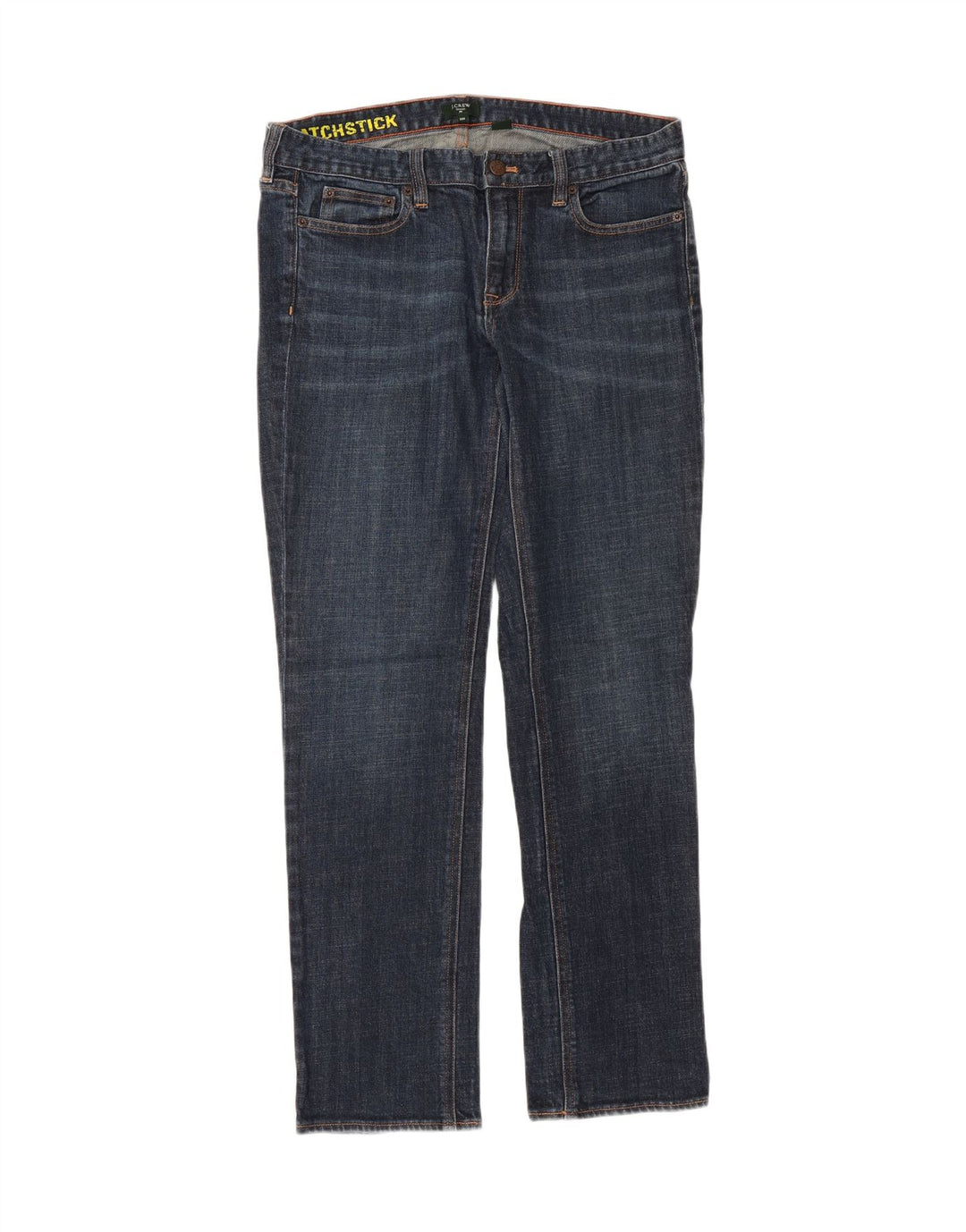 J. CREW Womens Matchstick Straight Jeans W30 L29 Blue Cotton Vintage J. Crew and Second-Hand J. Crew from Messina Hembry 