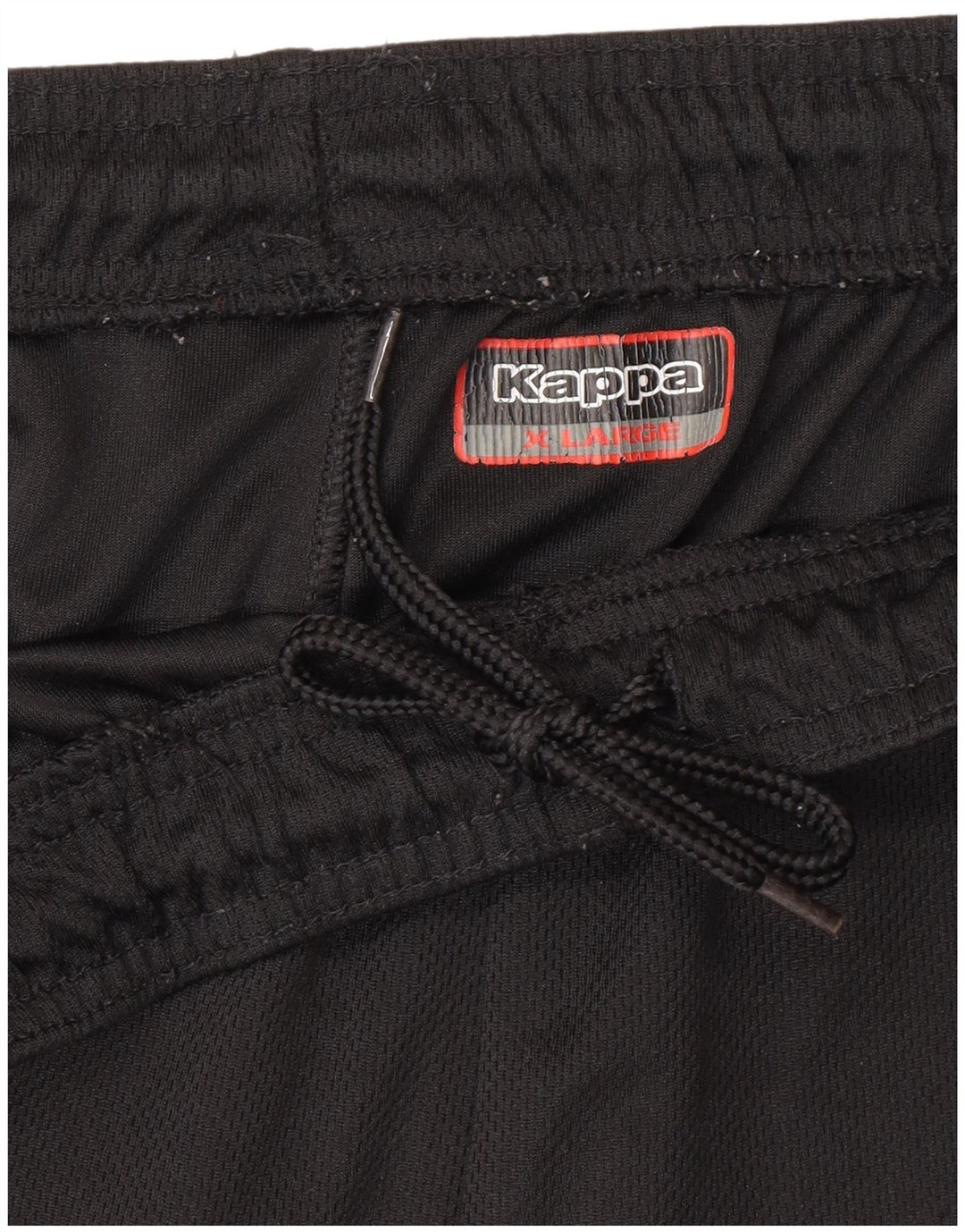 Ανδρική φόρμα γραφικής Kappa Παντελόνι Joggers XL Μαύρο Πολυεστέρα
