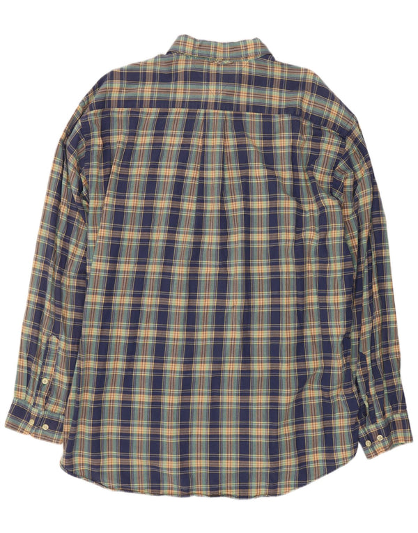 Ανδρικό πουκάμισο Tommy Hilfiger XL Blue Check Cotton